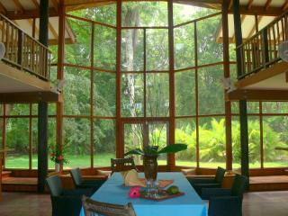 Bocas Del Toro rentals featuring gorgeous floor to ceiling windows