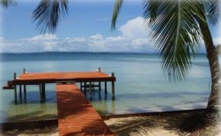 Bocas Del Toro vacation villa for rent in Panama with private dock