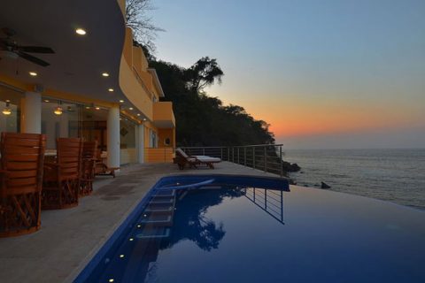 Puerto Vallarta Luxury Beach Front Family Villa Rental