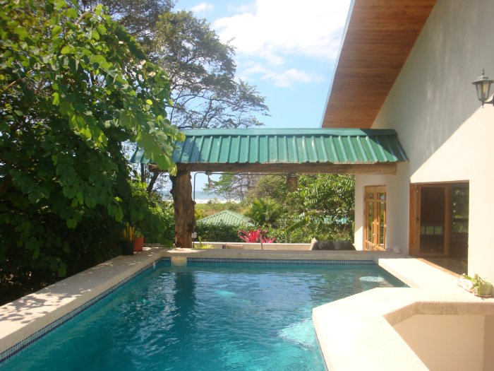 Nosara Beach House Rental With Swim Up Bar
