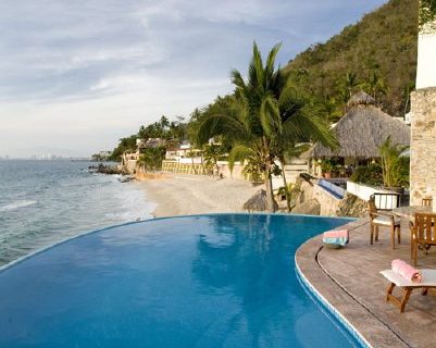Puerto Vallarta Beach front vacation home with private pool