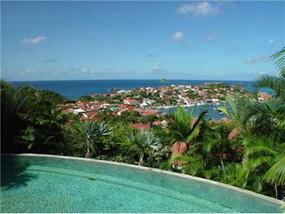 Luxury vacation rental in St. Barts with stunning infinity-edge, ocean view pool
