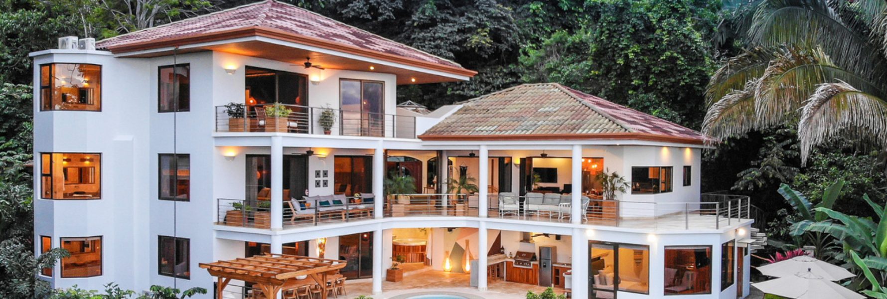 This incredible seven-bedroom villa in Manuel Antonio is designed to make the most of its breathtaking ocean view.