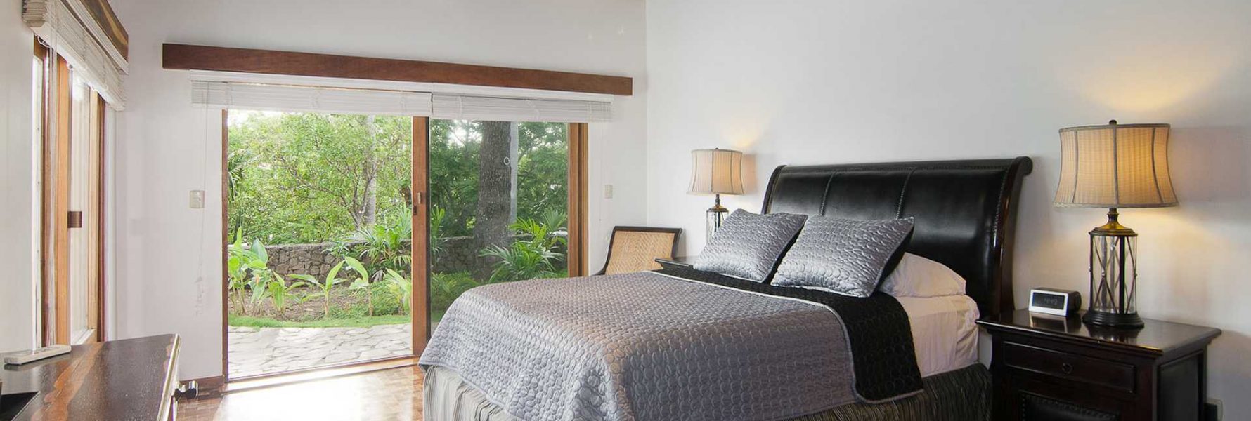 Relaxation is only one word of many that will certainly come to mind as you indulge in this cozy bedroom.