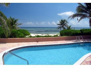 Private pool in the luxury beachfront ocean view vacation rental