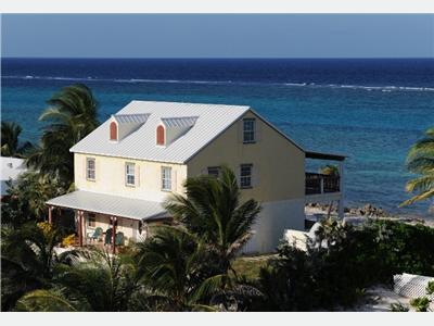 Beachfront ocean view luxury vacation villa in the Caribbean on Grand Cayman