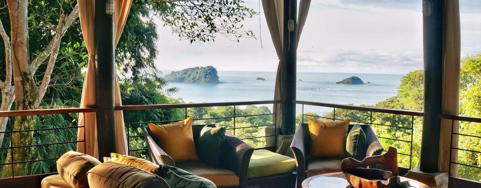 The gorgeous Manuel Antonio ocean and jungle views are unprecedented in this luxury villa.